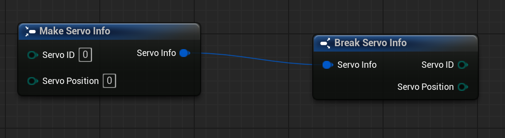 UE5 Blueprint with RCS FServoInfo struct